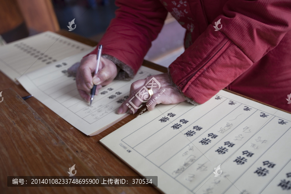 簽字,寫字,香火供奉