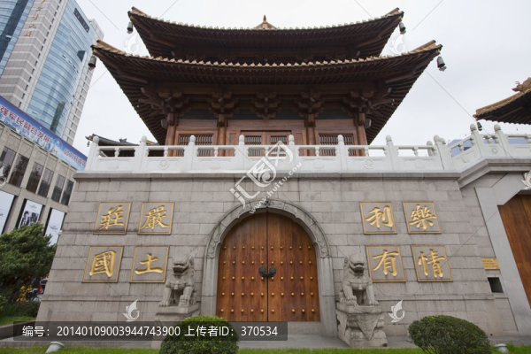 上海靜安寺,寺廟建筑,中式建筑