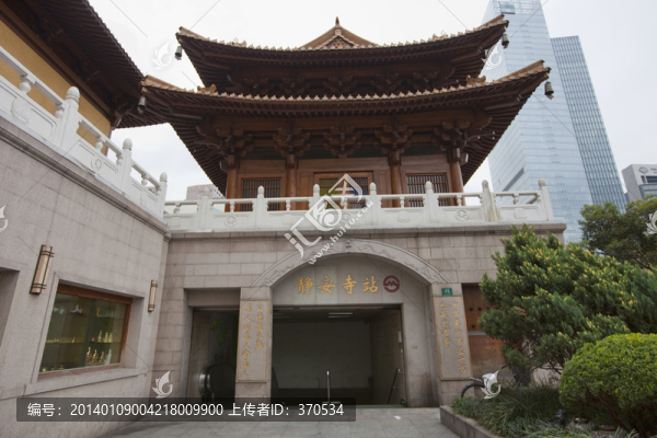 上海靜安寺,寺廟建筑,中式建筑
