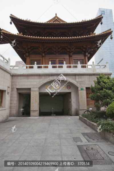 上海靜安寺,寺廟建筑,中式建筑