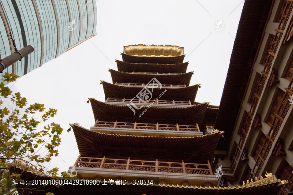 上海靜安寺,寺廟建筑,中式建筑