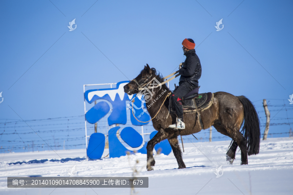 雪山,,牧民