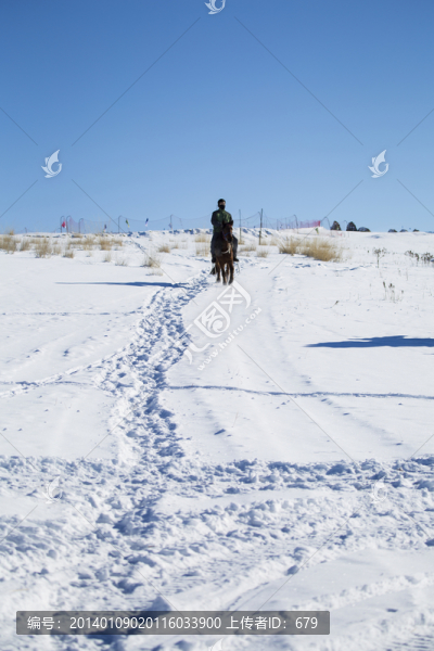 騎行,,雪山