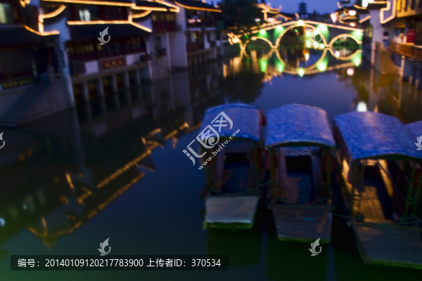 七寶古鎮(zhèn),街道,上海,著名景點