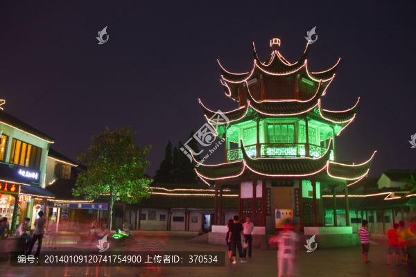 七寶古鎮(zhèn),街道,上海,著名景點(diǎn)