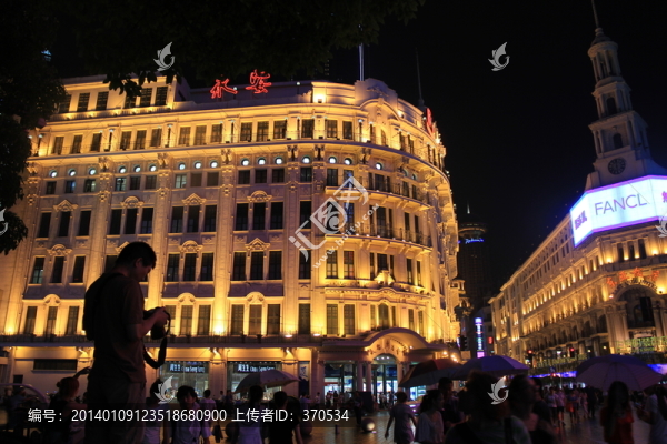 上海南京路,商業(yè)街,著名景點(diǎn)
