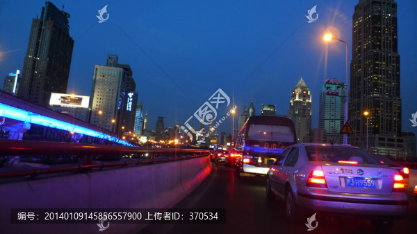 上海,高速路,都市交通