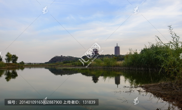 北京園博園永定塔