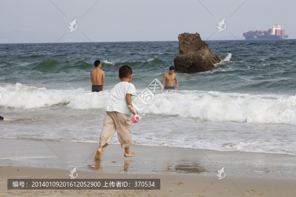 海邊,大海,海浪,沙灘,深圳