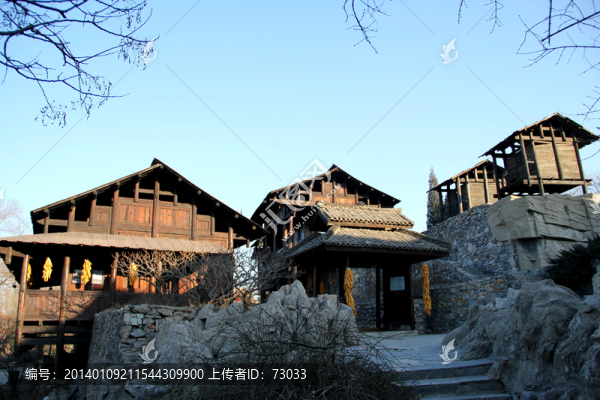 I中華民族園建筑,,拉祜族民俗