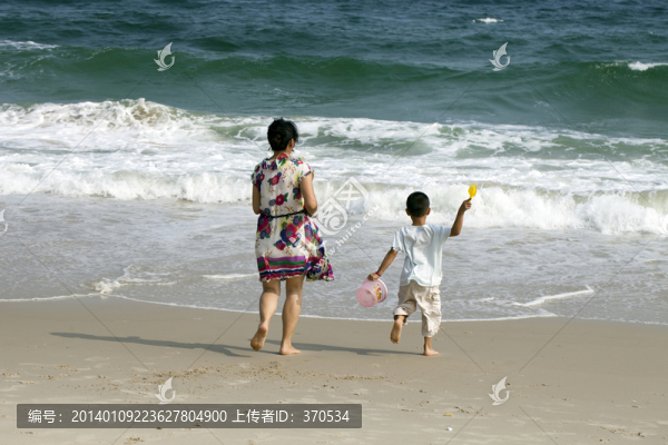 海邊,大海,海浪,沙灘,深圳