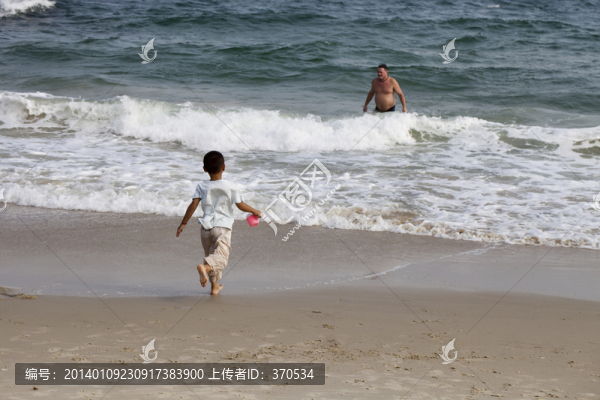 海邊,大海,海浪,沙灘,深圳