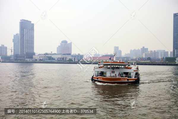 上海外灘,外灘游輪,游船,浦江