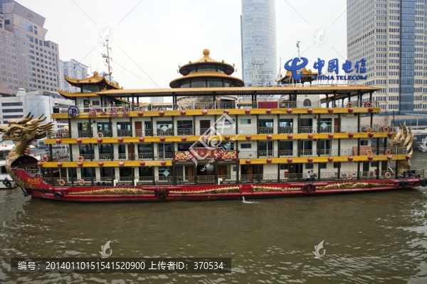 上海外灘,外灘游輪,游船,浦江