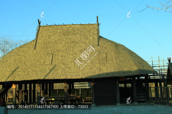 中華民族園民俗建筑,民俗佤族