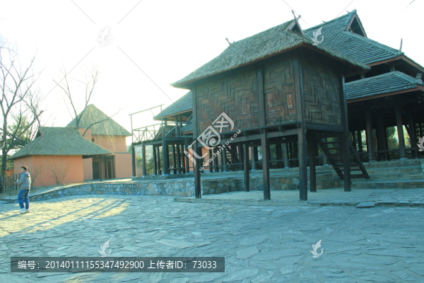 中華民族園民俗建筑,民俗