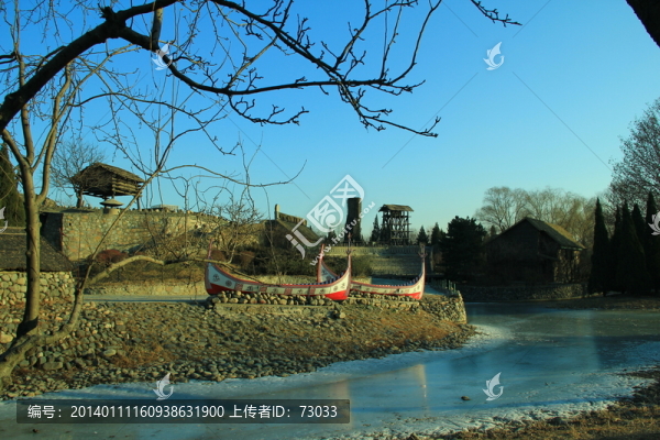 中華民族園民俗建筑船