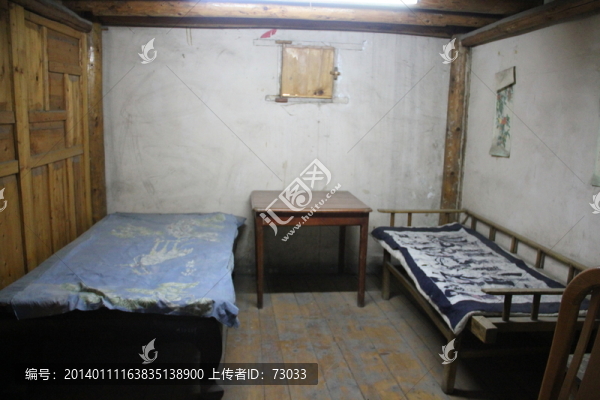 中華民族園民俗建筑臥室