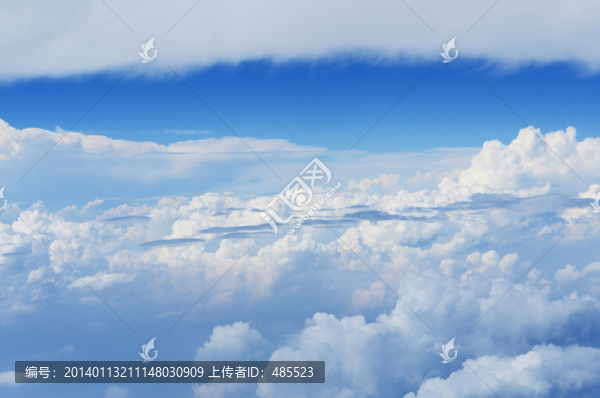 天空藍(lán)天白云