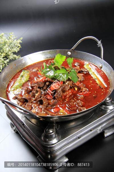 干鍋連心肉