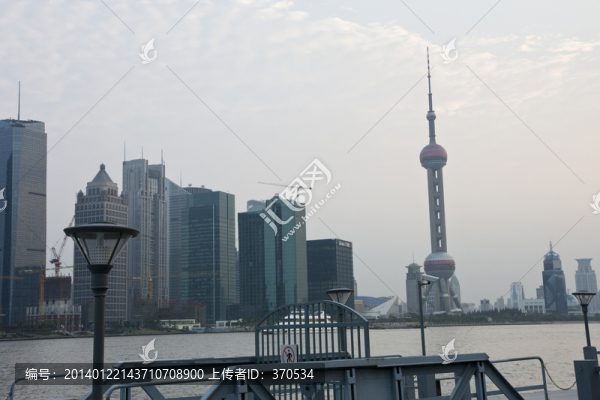 上海外灘,外灘港口,浦江,碼頭
