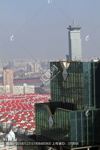 上海,浦東,商業(yè)區(qū),現(xiàn)代建筑