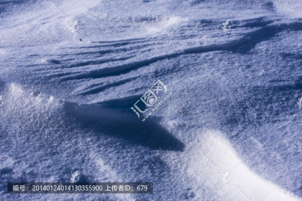 雪地,白雪