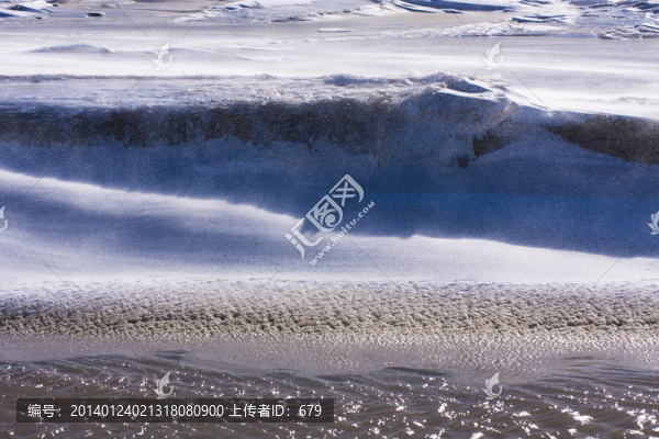 冰河,,河灘