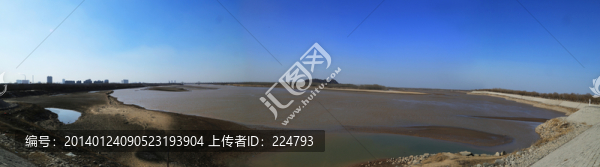母親河黃河全景圖