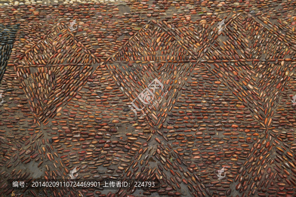 鵝卵石地面