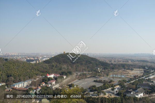 佘山風(fēng)光,俯視