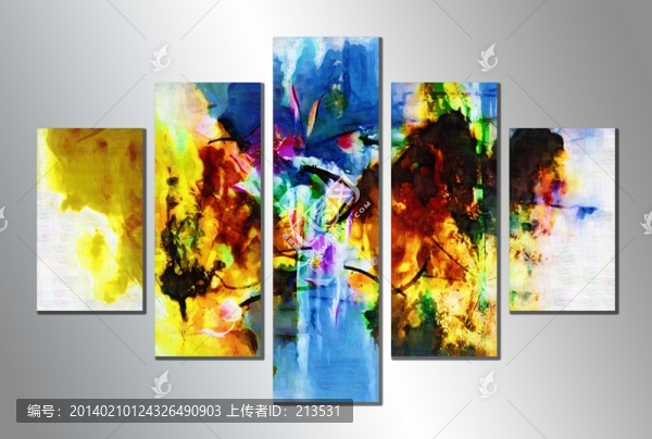 裝飾畫,抽象油畫,無框畫