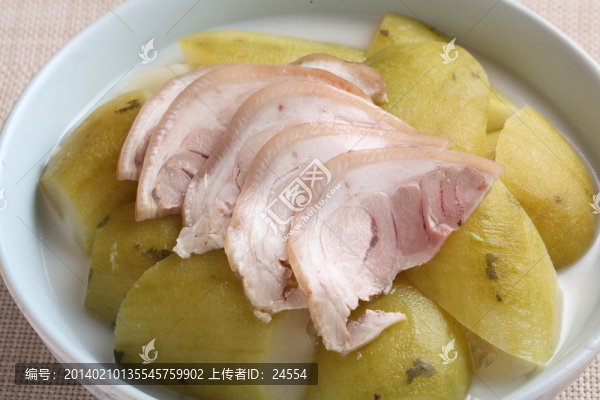 瓜件蝦米煮豬踭