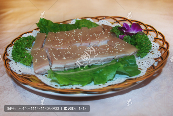 白切羊排