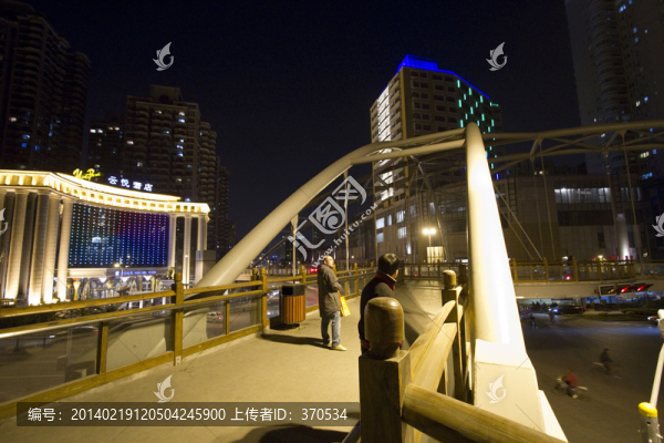 上海,夜景,現(xiàn)代建筑