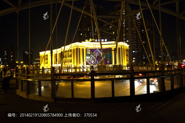 上海,夜景,現(xiàn)代建筑,酒店