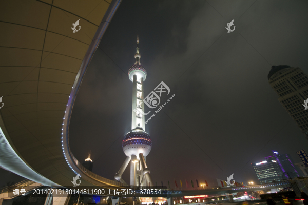 上海,陸家嘴,夜景,東方明珠
