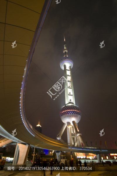 上海,陸家嘴,夜景,東方明珠