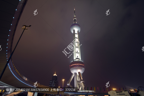 上海,陸家嘴,夜景,東方明珠