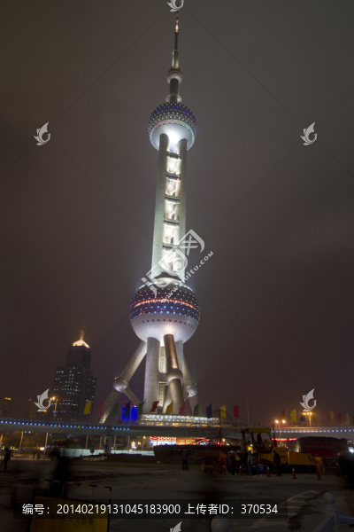 上海,陸家嘴,夜景,東方明珠