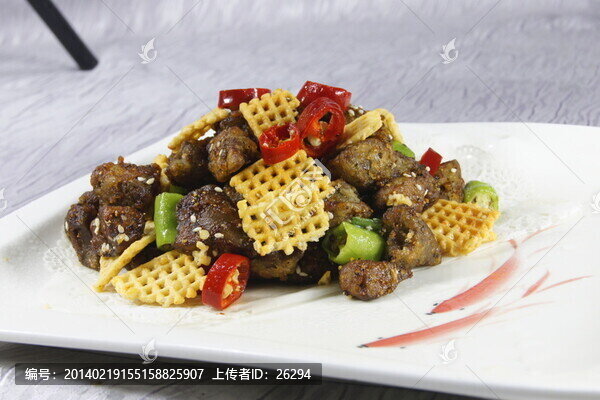 黑椒鵝肝粒