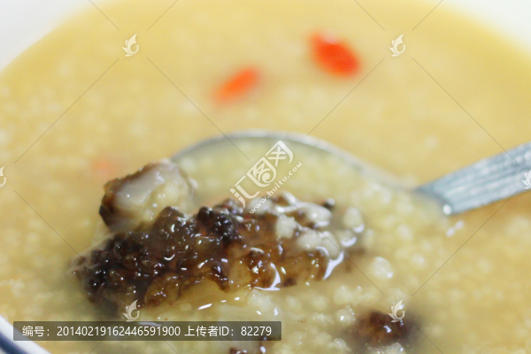 海參小米粥