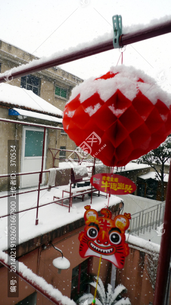 雪景,民居,百姓生活,庭院