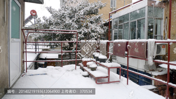 雪景,民居,百姓生活,庭院