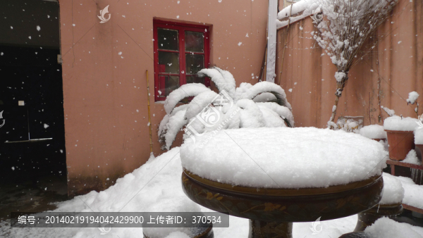 雪景,民居,百姓生活,庭院