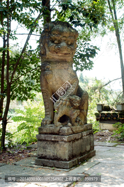 潛口民宅石獅子