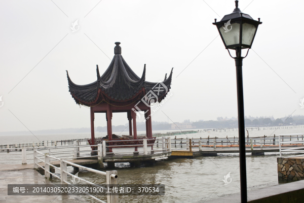 上海,淀山湖,休閑場所,水面