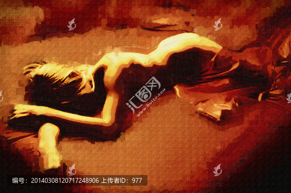 抽象畫,人體藝術(shù),人體油畫