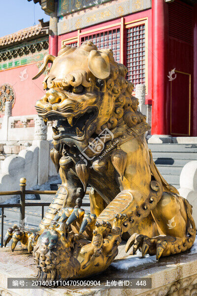 乾清門銅獅子