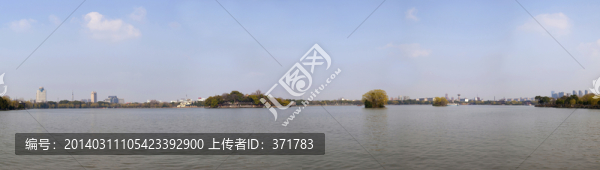 嘉興南湖全景